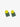 Emerald Duo Drop Studs - EAWE5-127