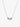 Crystal Cluster Silver Necklace - IUS-EAWN5-028