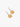 Gold-Toned Floral Drop Earrings - EAWE5-022